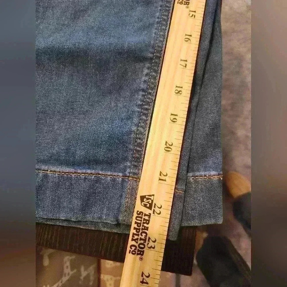 Torrid womens wide leg Capri Denim Jeans plus size 14 item#90 - Picture 9 of 10